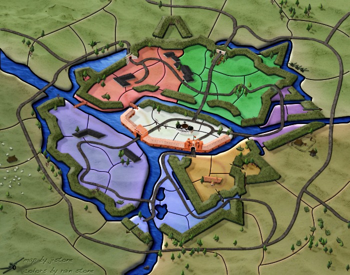 the map